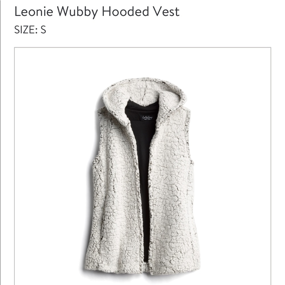 Coffeeshop Leonie Wubby hooded vest